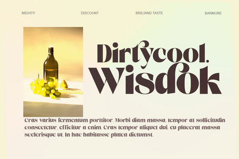 Wistok Font gatype 