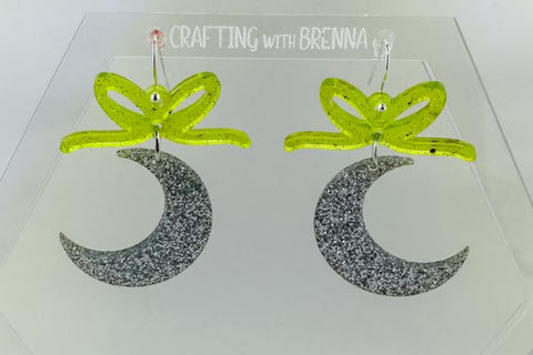 Witch Earrings Bundle Laser SVG File SVG Crafting With Brenna 