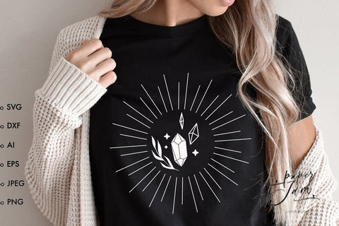 Witch hand SVG Celestial svg Moon phase SVG PNG SVG Paperjamlab 