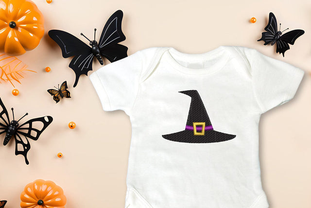 Witch Hat Halloween Mini Embroidery Embroidery/Applique DESIGNS Designed by Geeks 