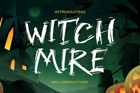 Witch Mire - Halloween Font Font Mozzatype 