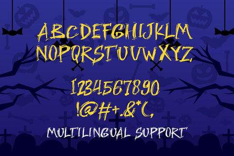 Witch Mire - Halloween Font Font Mozzatype 