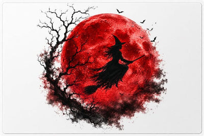 Witch Moon PNG Flying Halloween Witch Digital Download SVG BillahCrafts 