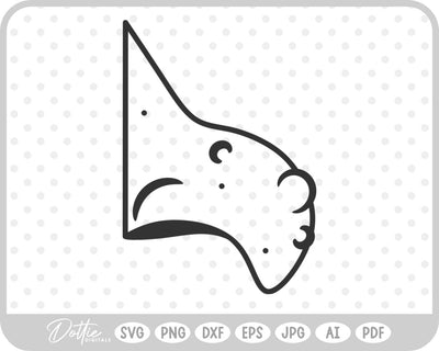 Witch Nose Warts Halloween SVG DottieDigitals 