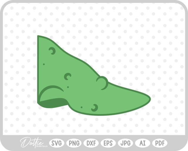 Witch Nose Warts Halloween SVG DottieDigitals 