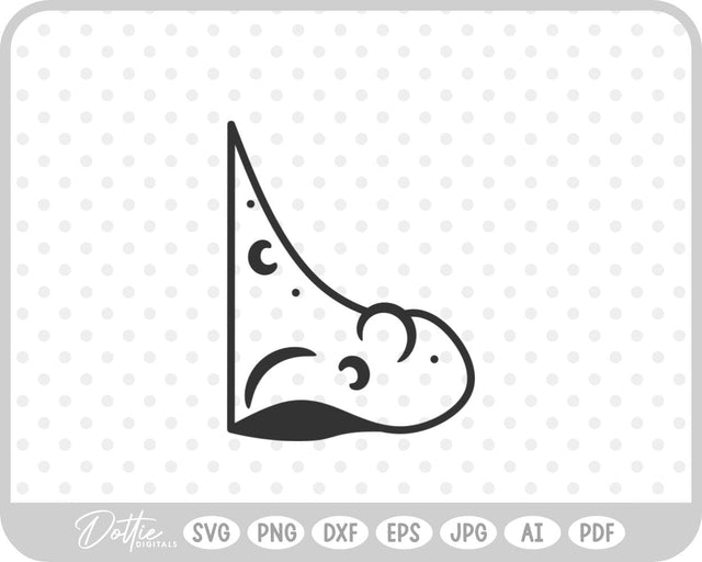 Witch Nose Warts Halloween SVG DottieDigitals 