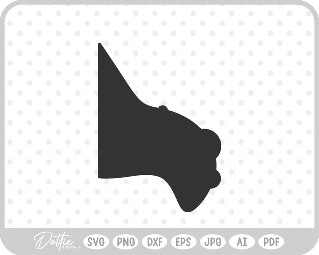 Witch Nose Warts Halloween SVG DottieDigitals 