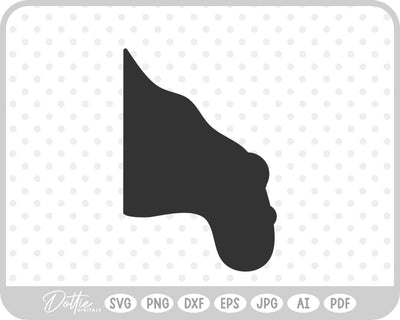 Witch Nose Warts Halloween SVG DottieDigitals 