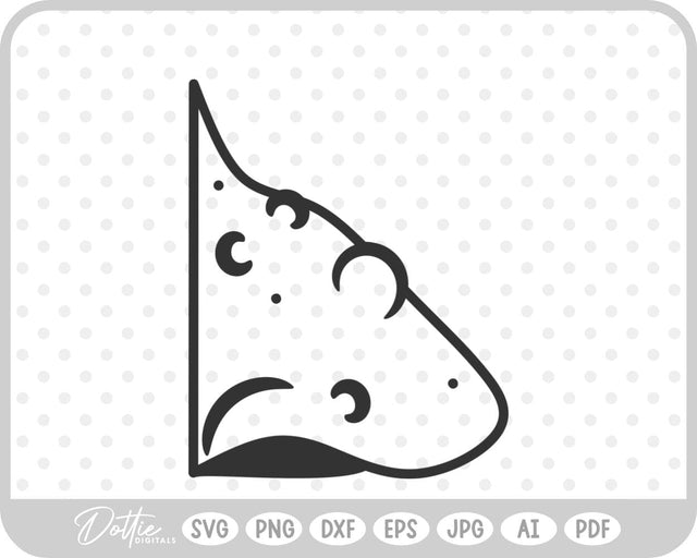Witch Nose Warts Halloween SVG DottieDigitals 