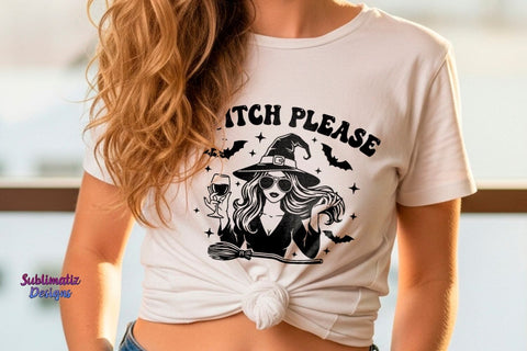 Witch Please Funny Quote SVG SVG Sublimatiz Designs 