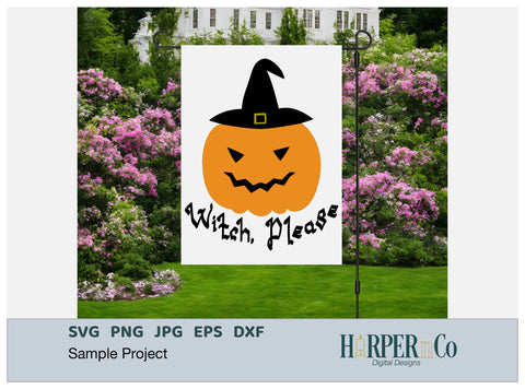 Witch Please SVG PNG Cut EPS File SVG HarperNCo 