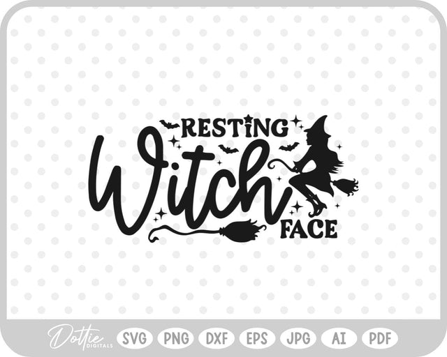 Witch Quote Halloween SVG DottieDigitals 