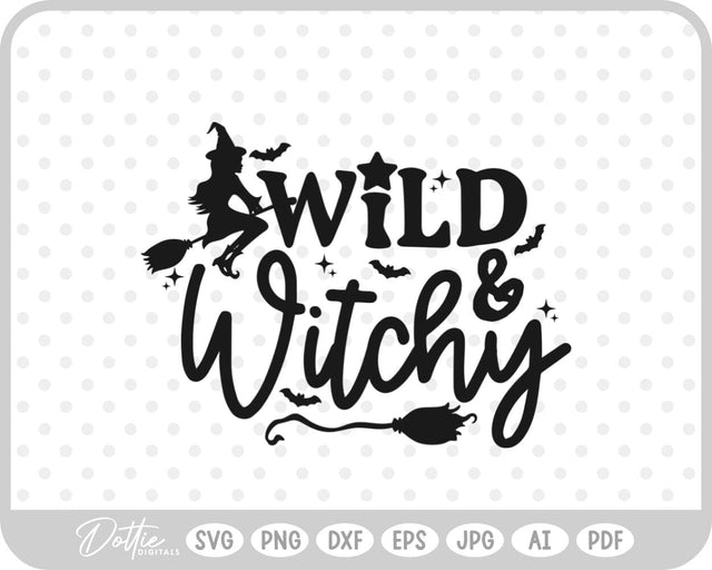 Witch Quote Halloween SVG DottieDigitals 