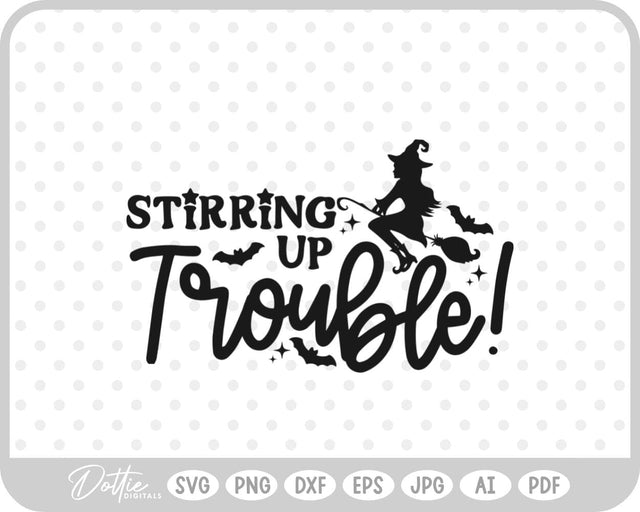 Witch Quote Halloween SVG DottieDigitals 