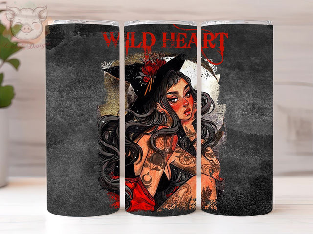 Witch Tumbler Wrap 20 oz Skinny Tumbler Sublimation Designs, Witch Vibes Tumbler Wrap Png, Digital, Digital Download PNG Sublimation Lara' s Designs 
