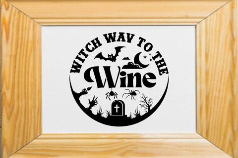 Witch Wav To The Wine SVG Angelina750 