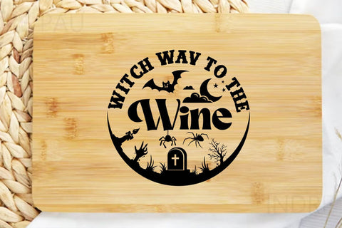 Witch Wav To The Wine SVG Angelina750 