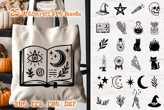 Witchcraft SVG Bundle | Halloween Witch SVG SVG Petunia Digital Design 