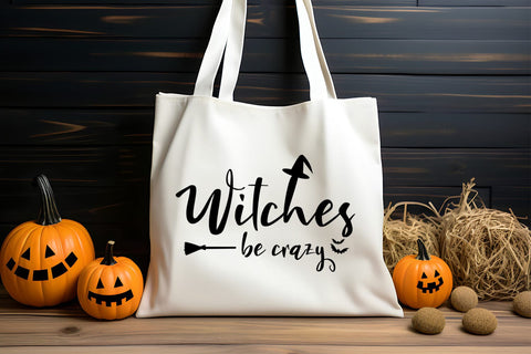 Witches Be Crazy Halloween Mom SVG I Halloween SVG SVG Happy Printables Club 