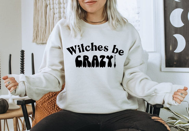 Witches Be Crazy Halloween SVG SVG So_Fontsy_VIP 