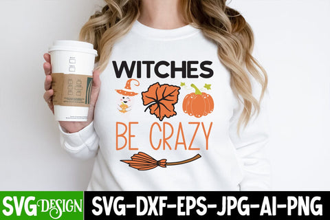 Witches be Crazy SVG Design, Witches be Crazy Sublimation PNG SVG BlackCatsMedia 