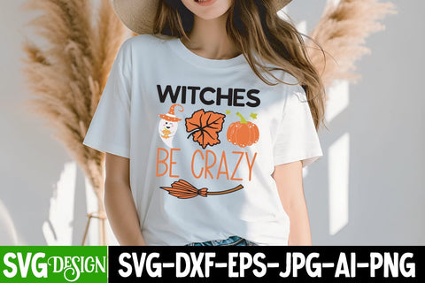 Witches be Crazy SVG Design, Witches be Crazy Sublimation PNG SVG BlackCatsMedia 