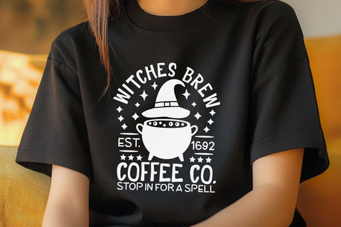 Witches Brew Coffee Co| Witches Coffee SVG Cutting Files. SVG CosmosFineArt 