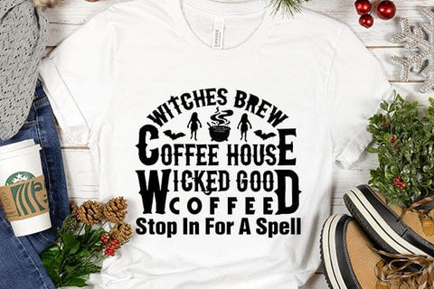 Witches brew coffee house wicked good coffee stop in for a spell SVG Angelina750 