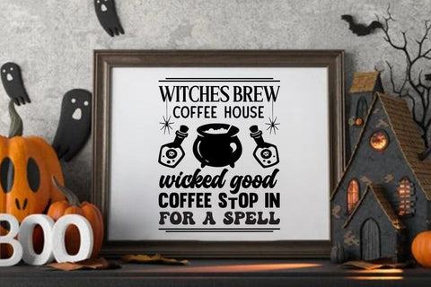 Witches brew coffee house wicked SVG Angelina750 