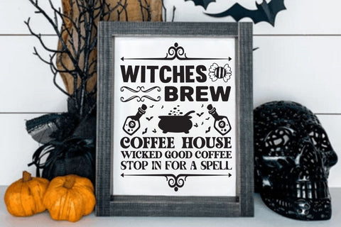 Witches brew coffee house wicked SVG Angelina750 