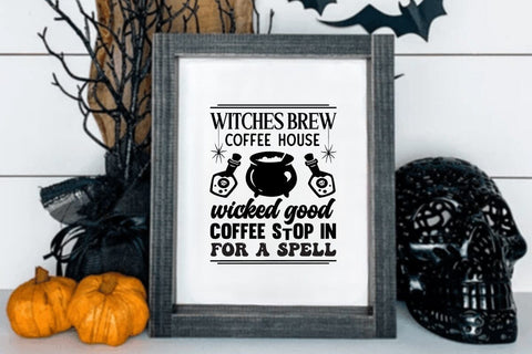 Witches brew coffee house wicked SVG Angelina750 
