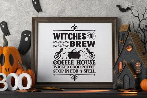 Witches brew coffee house wicked SVG Angelina750 