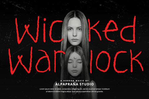 Witches Note - Display Font Font Alpaprana Studio 