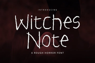 Witches Note - Display Font Font Alpaprana Studio 