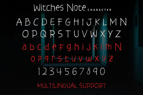 Witches Note - Display Font Font Alpaprana Studio 