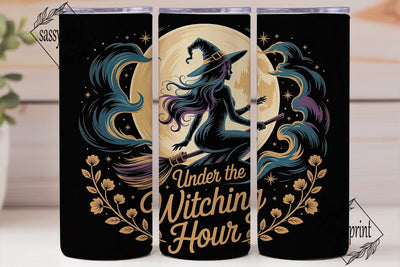 Witching Hour 20oz Tumbler Wrap Sublimation sassyprint 
