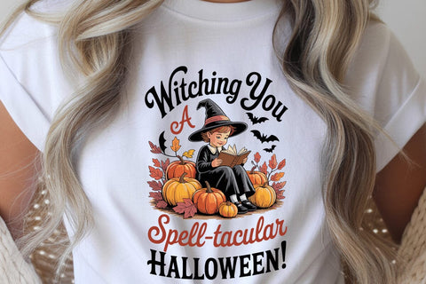 Witching You A Spell-tacular Halloween SVG Angelina750 