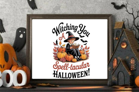 Witching You A Spell-tacular Halloween SVG Angelina750 