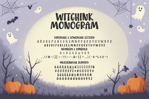 Witchink Font Bundle – Cute Halloween Handwritten Fonts Pack Font TonisArtStudio 