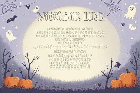 Witchink Font Bundle – Cute Halloween Handwritten Fonts Pack Font TonisArtStudio 