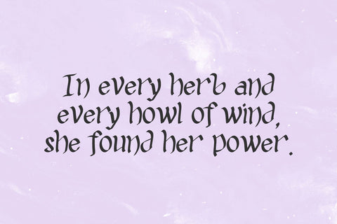 Witchlore Display Font Font Beck McCormick 