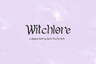 Witchmark Serif - A Tarot Font Font Beck McCormick 