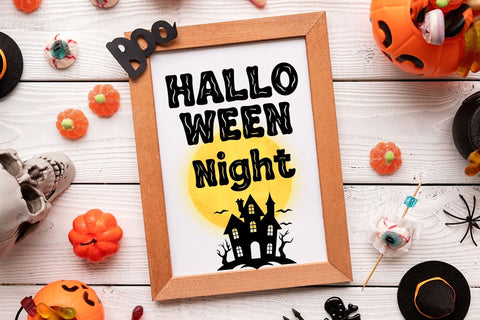 WitchMist Font – Spooky Halloween Display Font Font AnningArts Design 