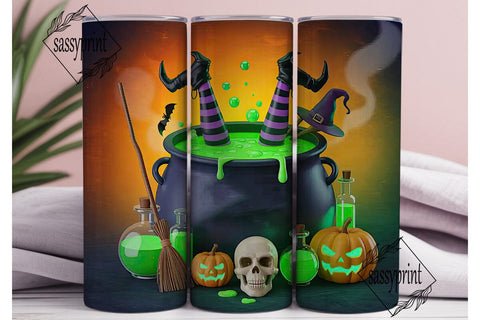 Witch's Brew 20oz Tumbler Wrap Sublimation sassyprint 