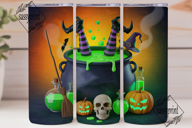 Witch's Brew 20oz Tumbler Wrap Sublimation sassyprint 