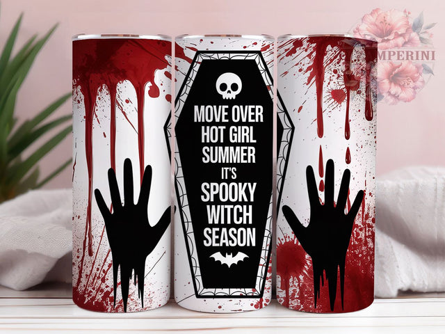 Witchy Hot Ghoul Halloween Tumbler Wrap, Hot Ghoul Summer Png, 20oz Skinny Tumbler, Sublimation Download, Witch Tumbler Wrap, Funny Halloween Png, Witchy Vibes Tumbler Sublimation Li Zamperini 