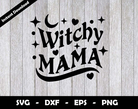 Witchy Mama SVG Cut File, Halloween Mom SVG Design SVG Arthur Arellano 
