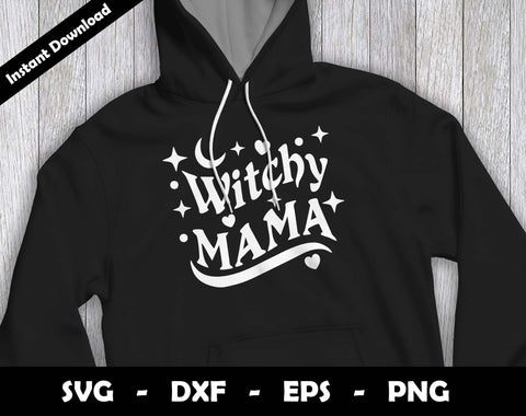 Witchy Mama SVG Cut File, Halloween Mom SVG Design SVG Arthur Arellano 