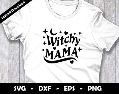 Witchy Mama SVG Cut File, Halloween Mom SVG Design SVG Arthur Arellano 