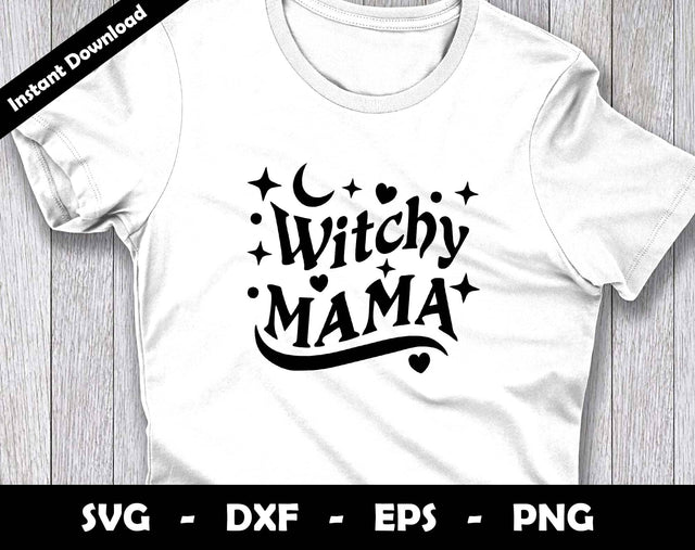 Witchy Mama SVG Cut File, Halloween Mom SVG Design SVG Arthur Arellano 